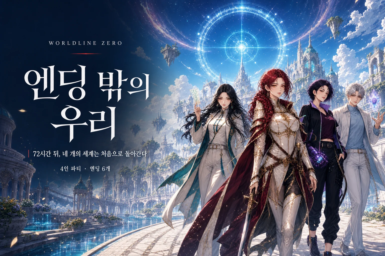 WORLDLINE ZERO, 엔딩 밖의 우리 — 72시간 뒤 네 개의 세계는 처음으로 돌아간다